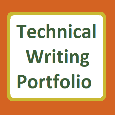 Technical Writing Portfolio